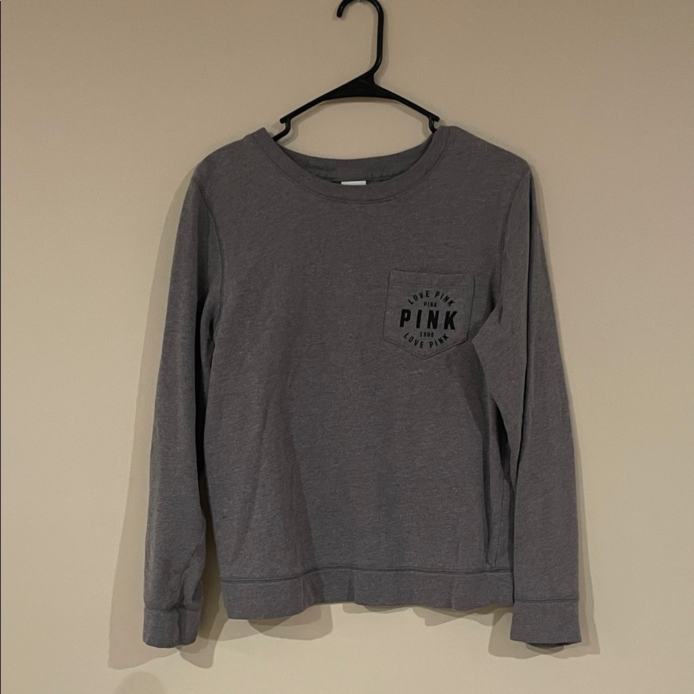 PINK Victoria's Secret Kids Charcoal Sweatshirt